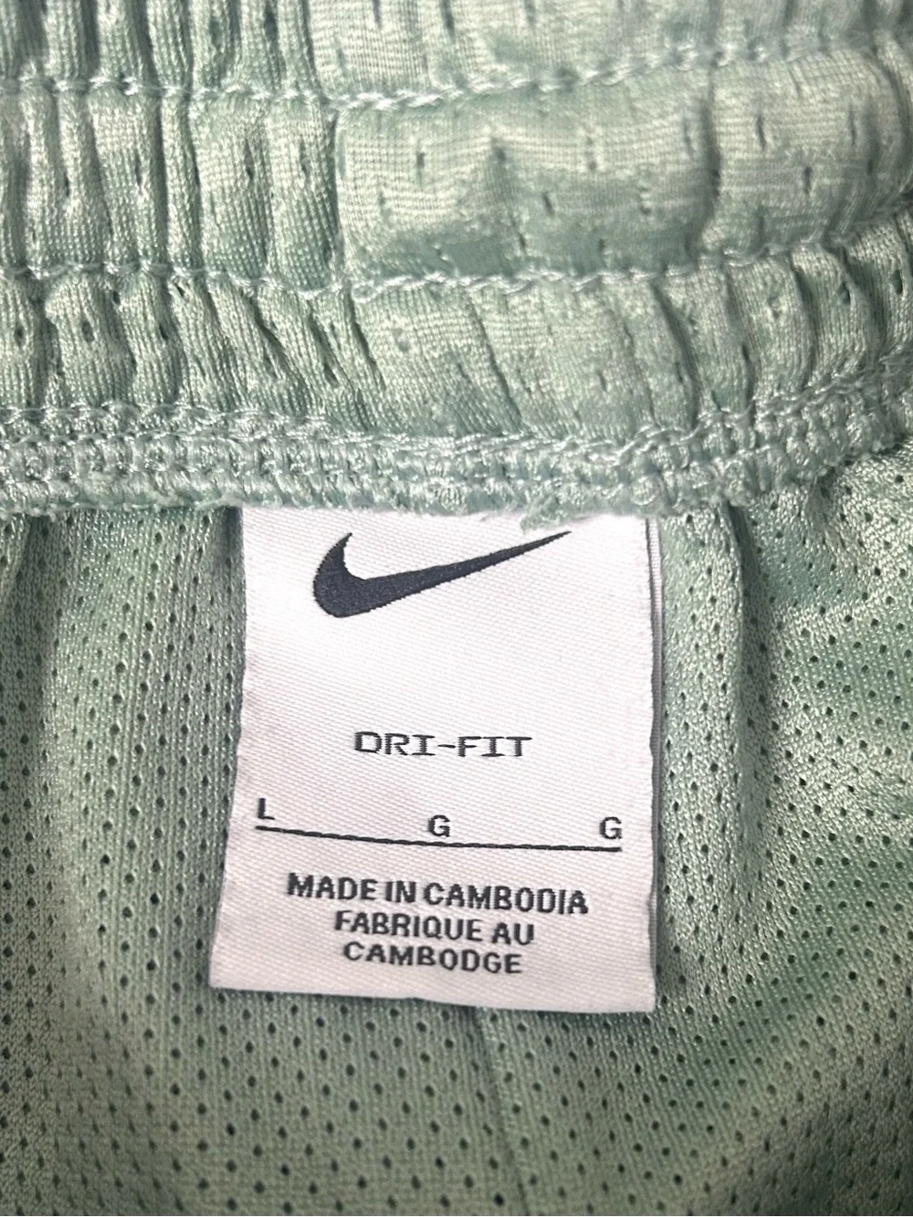 Nike Boys Athletic Dri-Fit Shorts  Blue and Sage Like New